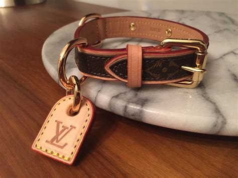 louis vuitton cat collar replica|louis vuitton pet collar.